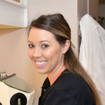 An actual dental team member to show that the conversations you have at this dentist in Poway can make a difference