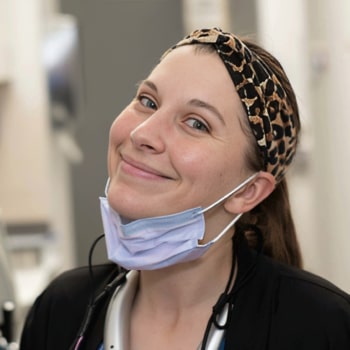 An actual dental team member to show that our smiling dental team makes a difference