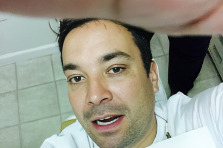 Jimmy Fallon chips tooth