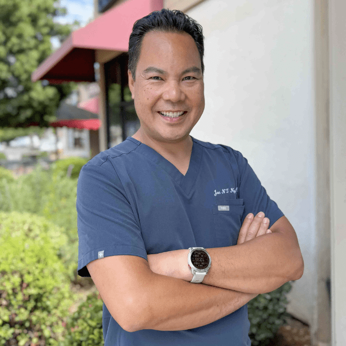 A shot of our amazing Dr. Joe